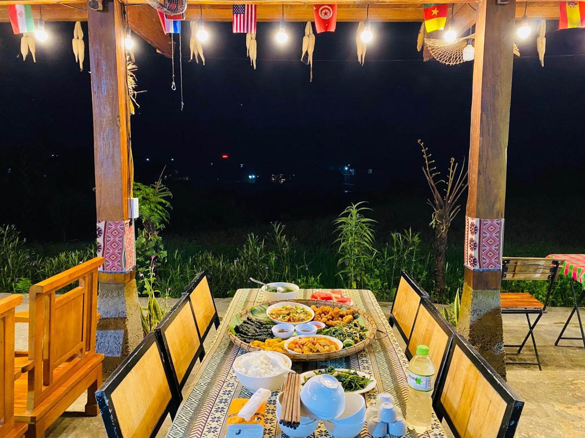 Du Gia Field View Homestay Lang Cac Exterior photo