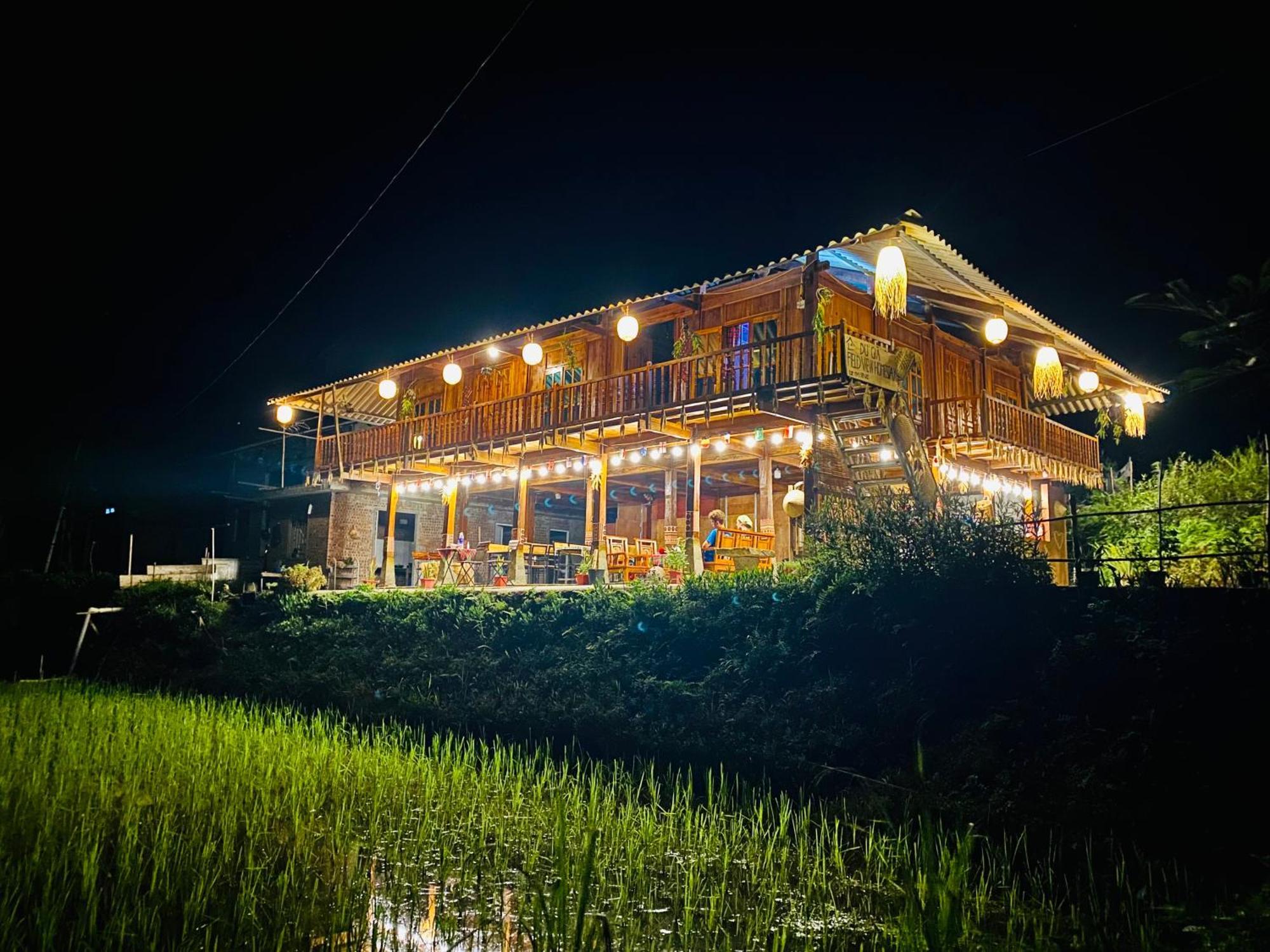 Du Gia Field View Homestay Lang Cac Exterior photo