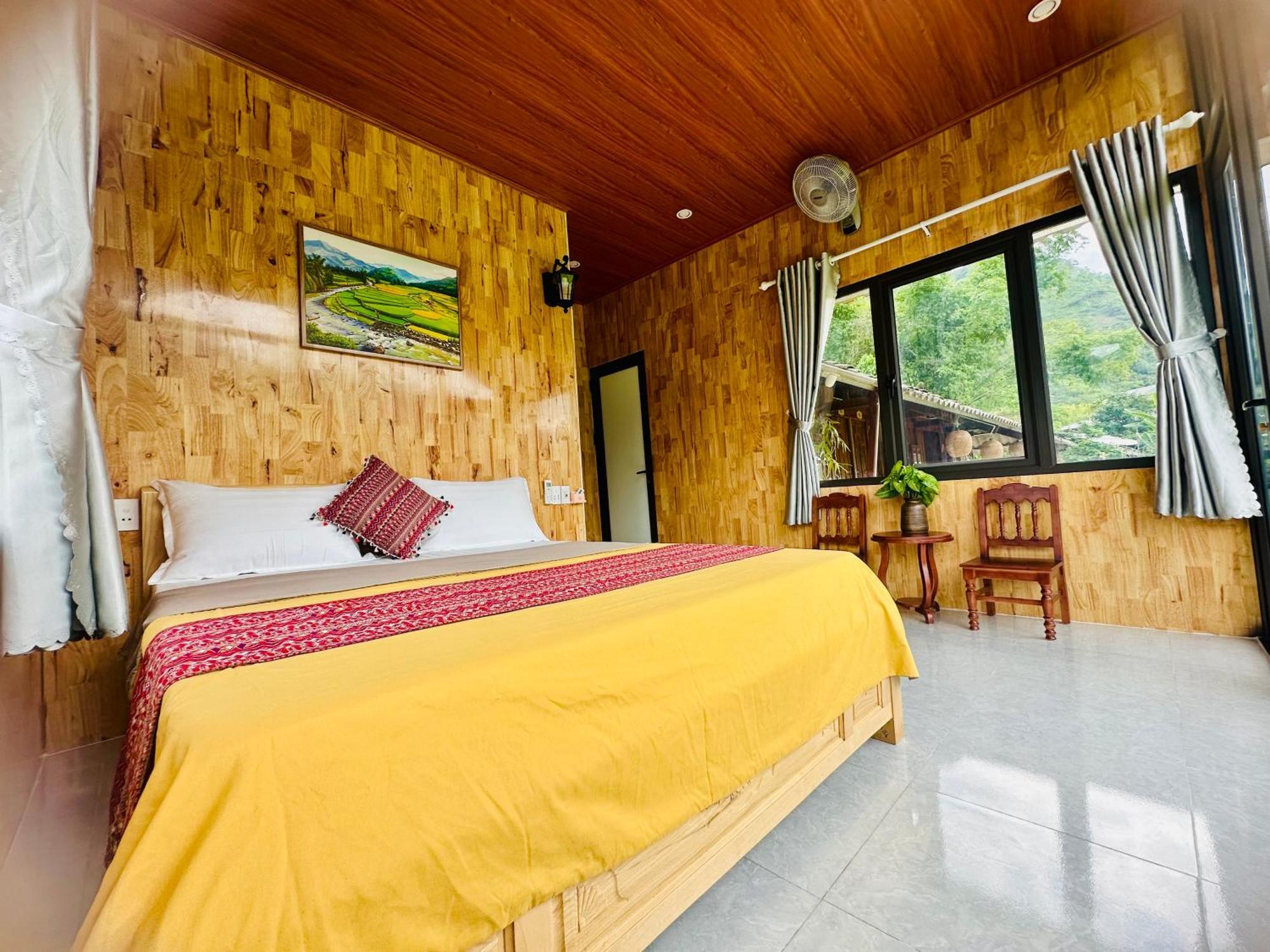 Du Gia Field View Homestay Lang Cac Exterior photo