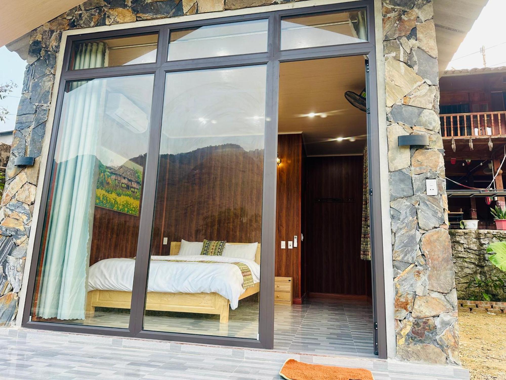 Du Gia Field View Homestay Lang Cac Exterior photo